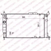 Теплообменник DELPHI TSP0524003