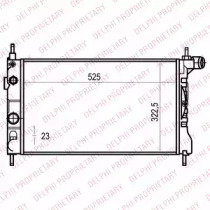 Теплообменник DELPHI TSP0524016