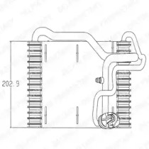 Испаритель DELPHI TSP0525019