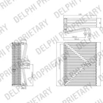 Испаритель DELPHI TSP0525178