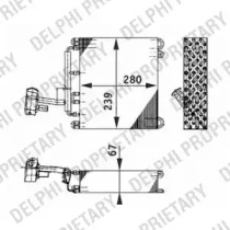 Испаритель DELPHI TSP0525185