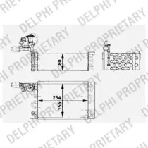 Испаритель DELPHI TSP0525187