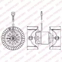 вентилятор DELPHI TSP0545025