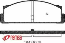 Комплект тормозных колодок METZGER 0022.10