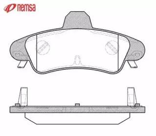 Комплект тормозных колодок METZGER 0433.20