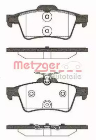 Комплект тормозных колодок METZGER 0842.40