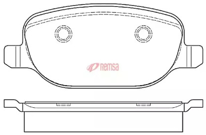 Комплект тормозных колодок METZGER 0878.00