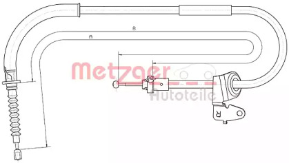 Трос METZGER 10.4306