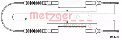 Трос METZGER 10.4725