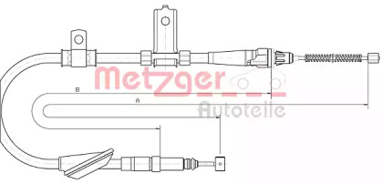 Трос METZGER 10.5157