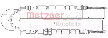 Трос METZGER 10.5333