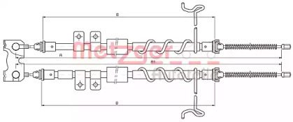 Трос METZGER 10.5334