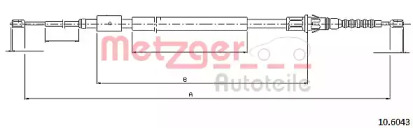 Трос METZGER 10.6043