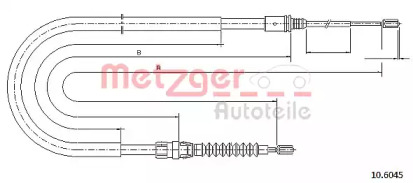 Трос METZGER 10.6045