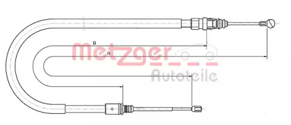 Трос METZGER 10.6224