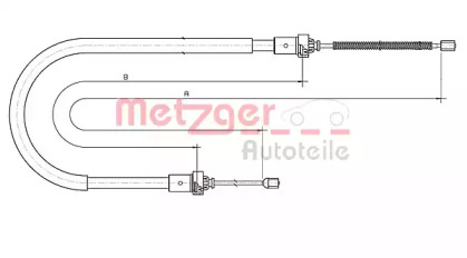 Трос METZGER 10.6892