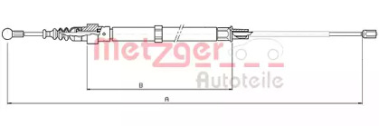 Трос METZGER 10.7508