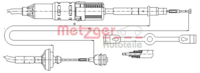 Трос METZGER 10.3211