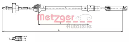 Трос METZGER 10.338