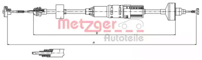 Трос METZGER 10.3443