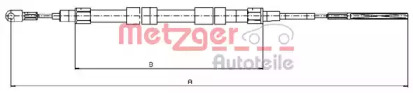 Трос METZGER 10.4156