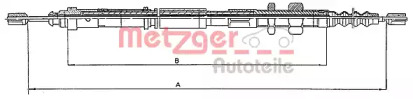 Трос METZGER 10.4651