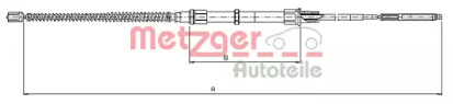 Трос METZGER 10.7405