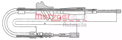 Трос METZGER 10.7502