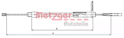 Трос METZGER 10.9435