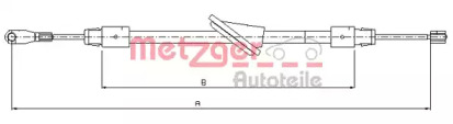 Трос METZGER 10.9443