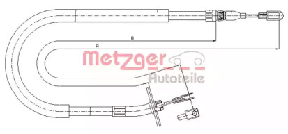 Трос METZGER 10.9880