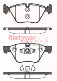 Комплект тормозных колодок METZGER 1052.10