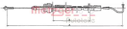 Трос METZGER 11.082