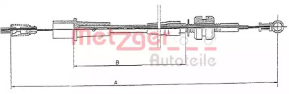 Трос METZGER 11.1242