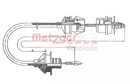 Трос METZGER 11.2242