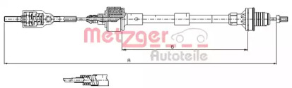 Трос METZGER 11.2533