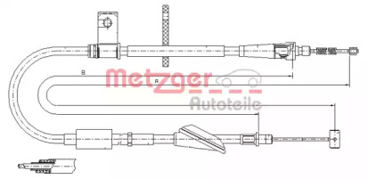 Трос METZGER 11.5746