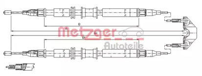 Трос METZGER 11.5791