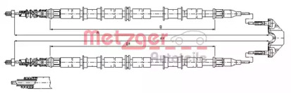 Трос METZGER 11.5863