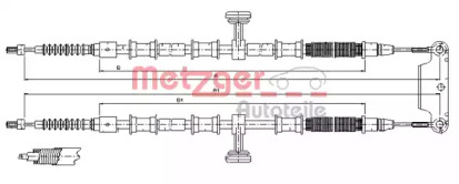 Трос METZGER 11.5945