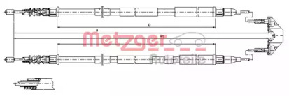 Трос METZGER 11.5950