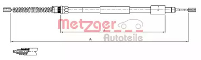 Трос METZGER 11.604