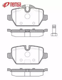 Комплект тормозных колодок METZGER 1132.00