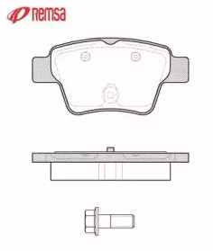 Комплект тормозных колодок METZGER 1138.00