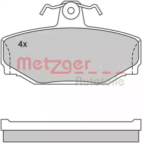 Комплект тормозных колодок METZGER 1170074