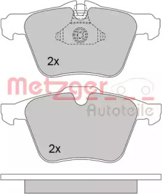 Комплект тормозных колодок METZGER 1170126