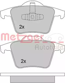 Комплект тормозных колодок METZGER 1170142