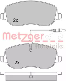 Комплект тормозных колодок METZGER 1170232