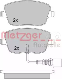 Комплект тормозных колодок METZGER 1170246