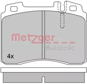 Комплект тормозных колодок METZGER 1170374